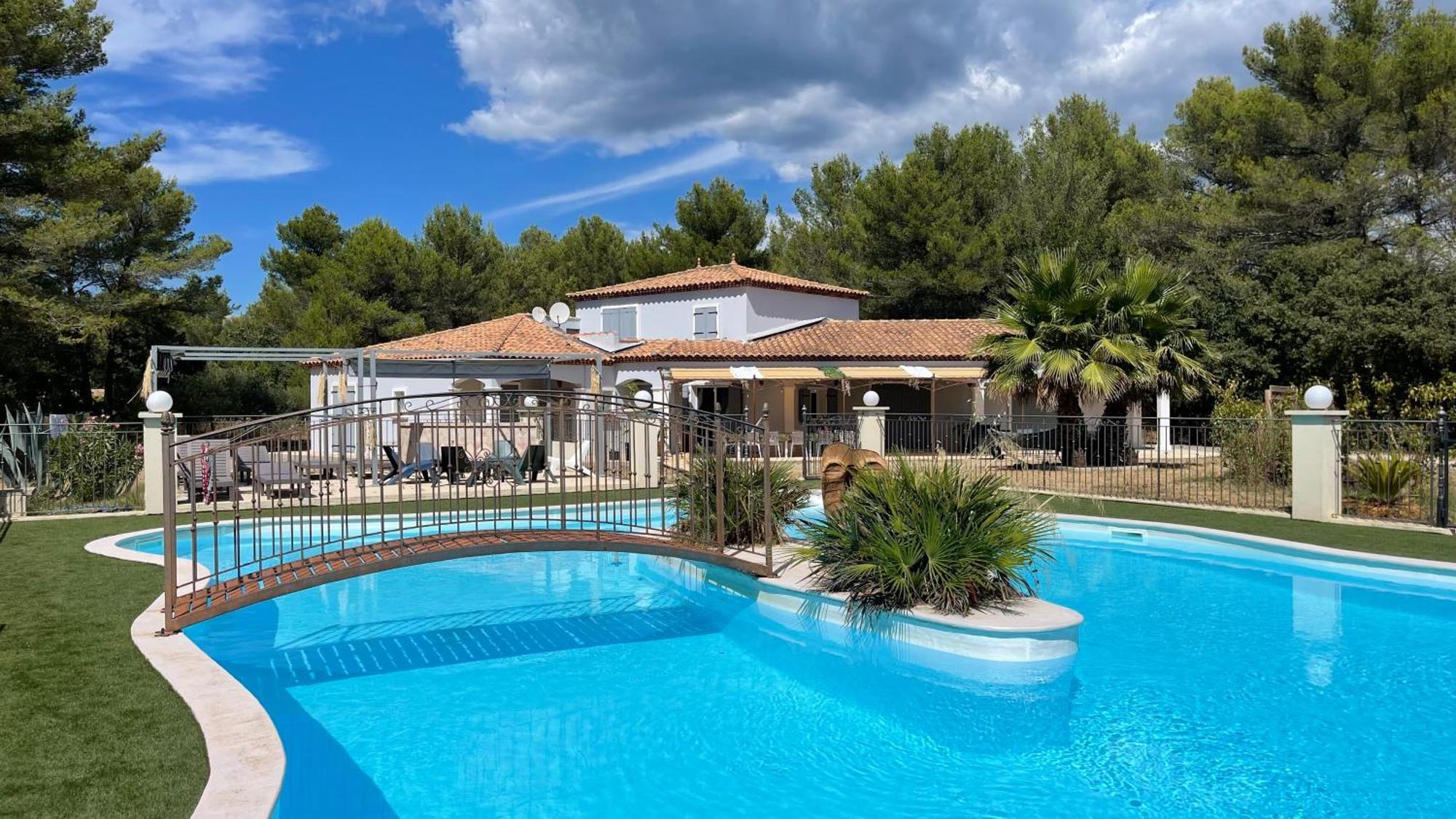 Villa Signo - Piscine Privee Сінь Екстер'єр фото